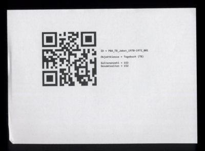 Grabungstagebuch - PBA_TB_Jobst_1970-1972_001